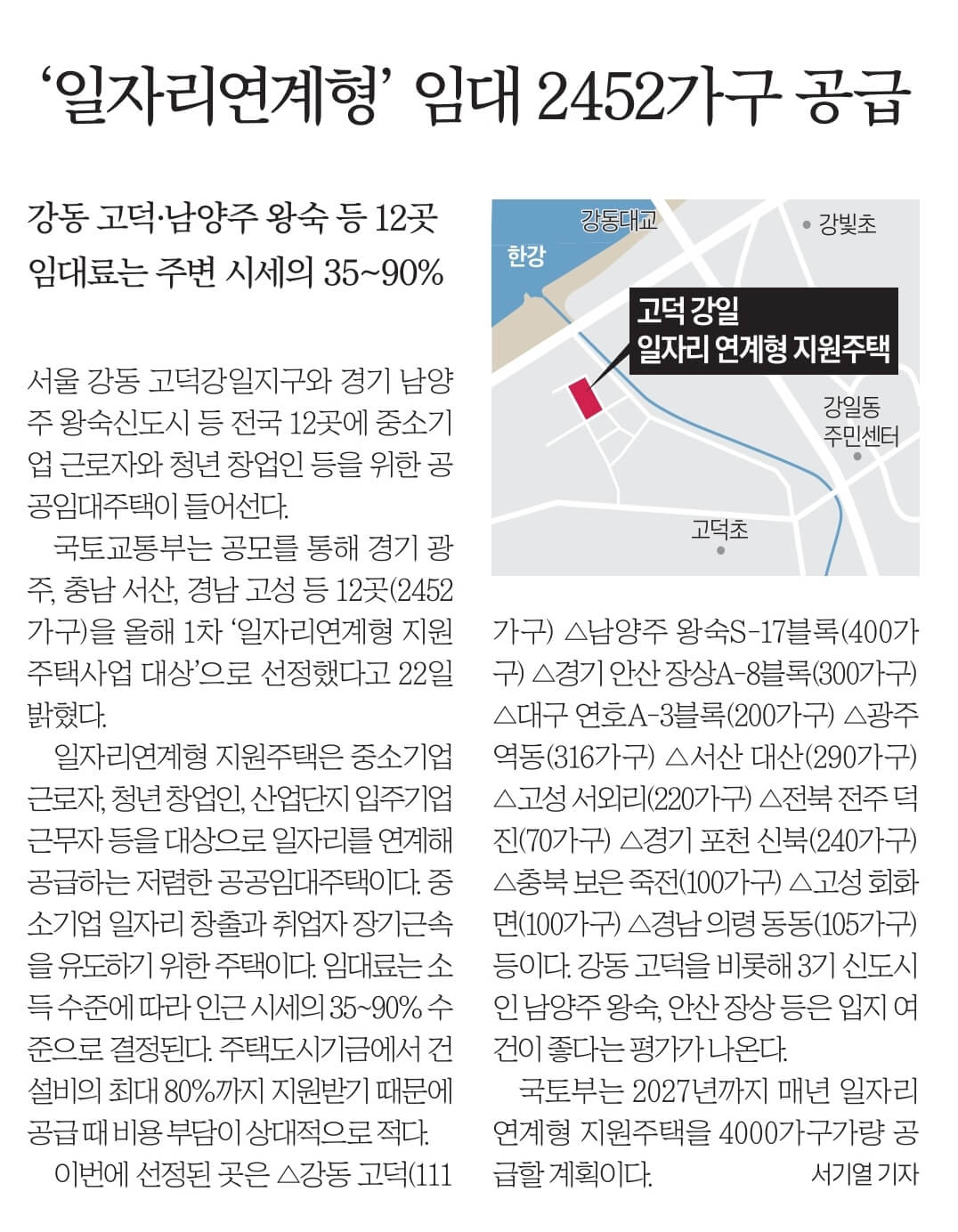 경제뉴스 부동산뉴스 신문스크랩 8월 23일 22