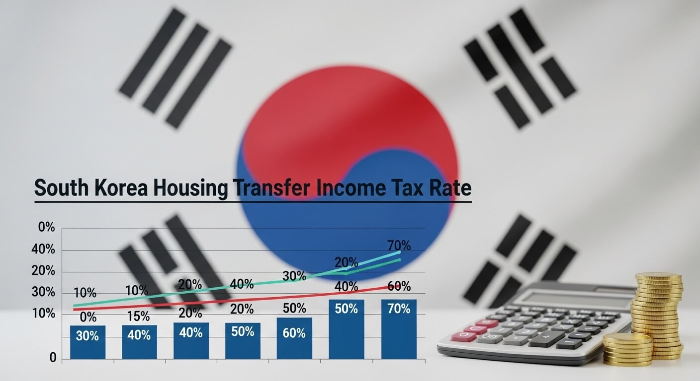 주택 양도소득세율 세율표