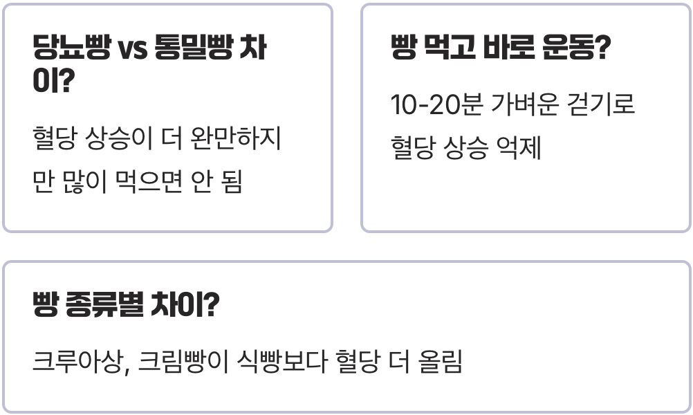 당뇨빵&amp;#44; 맹신은 금물! 올바른 섭취 가이드