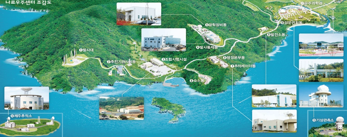나로우주센터 조감도입니다