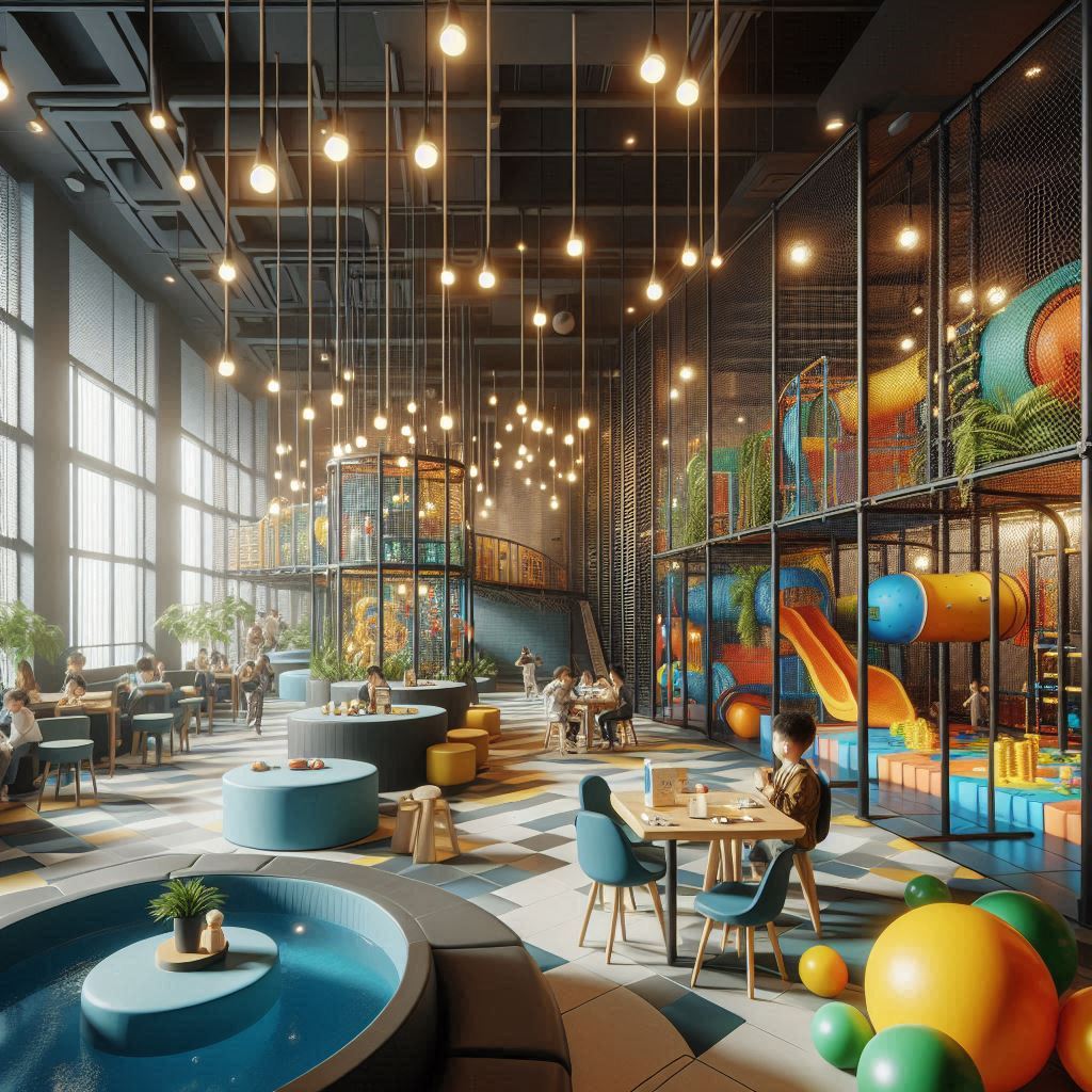 키즈카페 배경