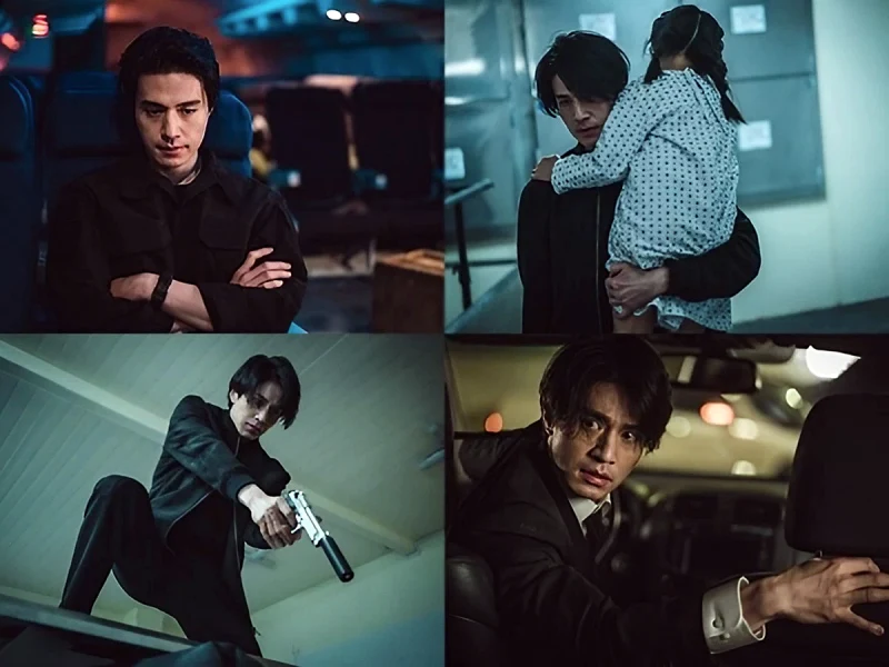 킬러들의 쇼핑몰에서 이동욱이 등장하는 장면