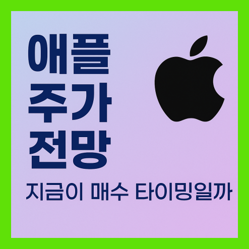 애플 주가 전망, 상승 요인과 리스크 전략 정리