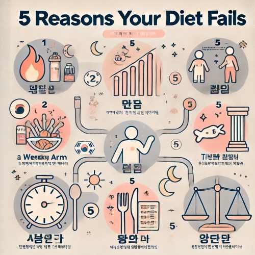 살이 안 빠지는 진짜 이유, 저칼로리 다이어트의 함정