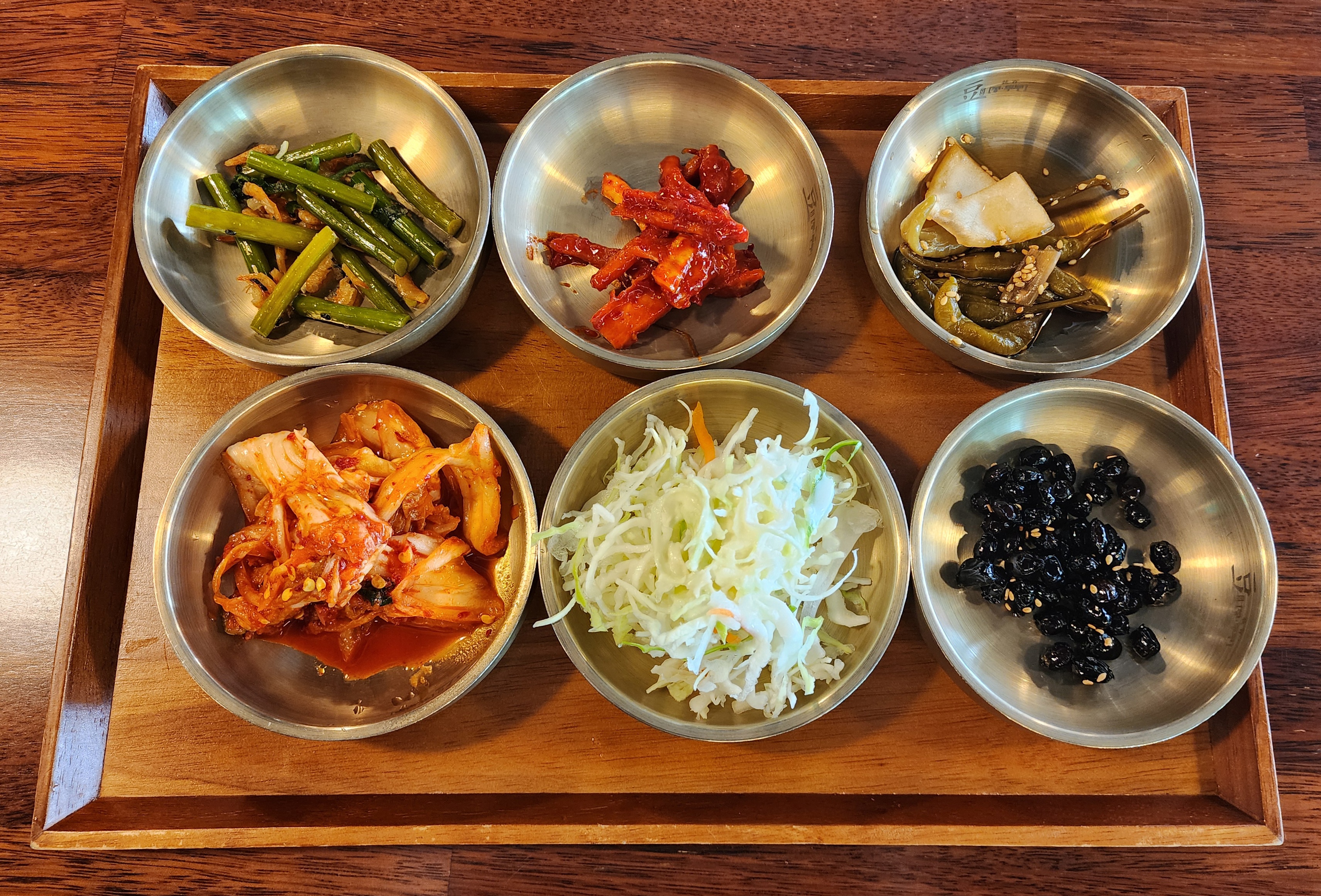 콩두주백 기본반찬