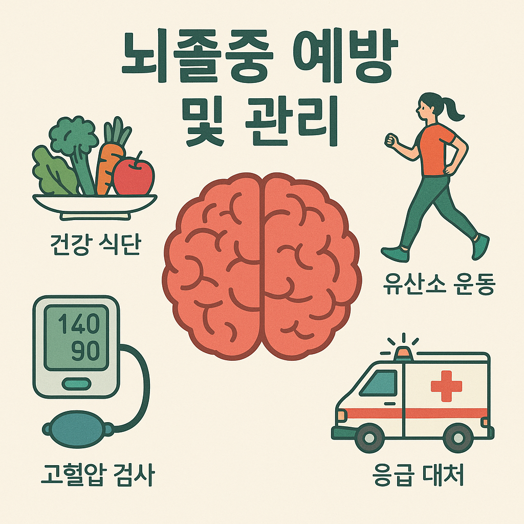 뇌졸중 예방 및 관리 재활 후유증 치료