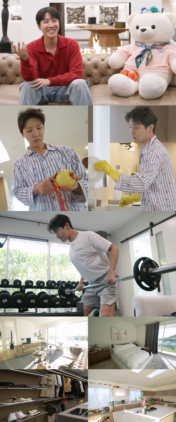 BTS 제이홉이 '나 혼자 산다'에서 LA 일상을 최초 공개 한다. [사진=MBC]
