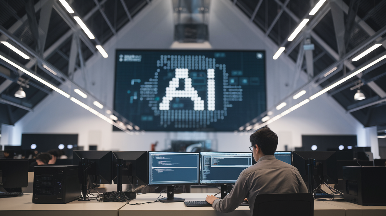 컴퓨터를 보며 공부하는 학생의 모습