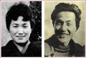 왼)야마모토 마사코 오)이중섭