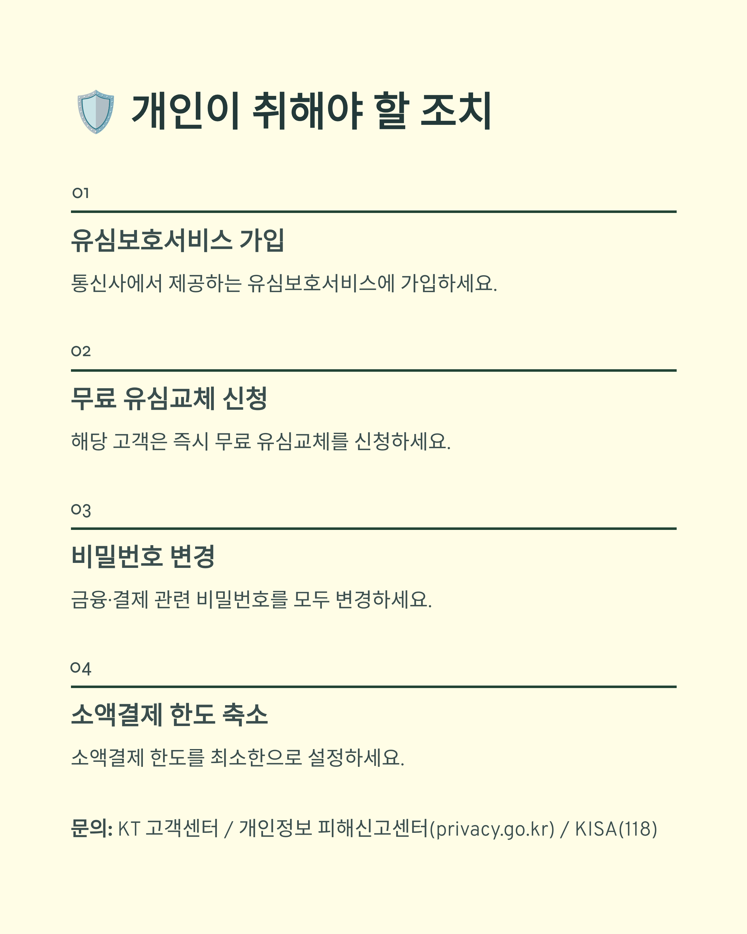 KT 유심정보유출 사태관련사진