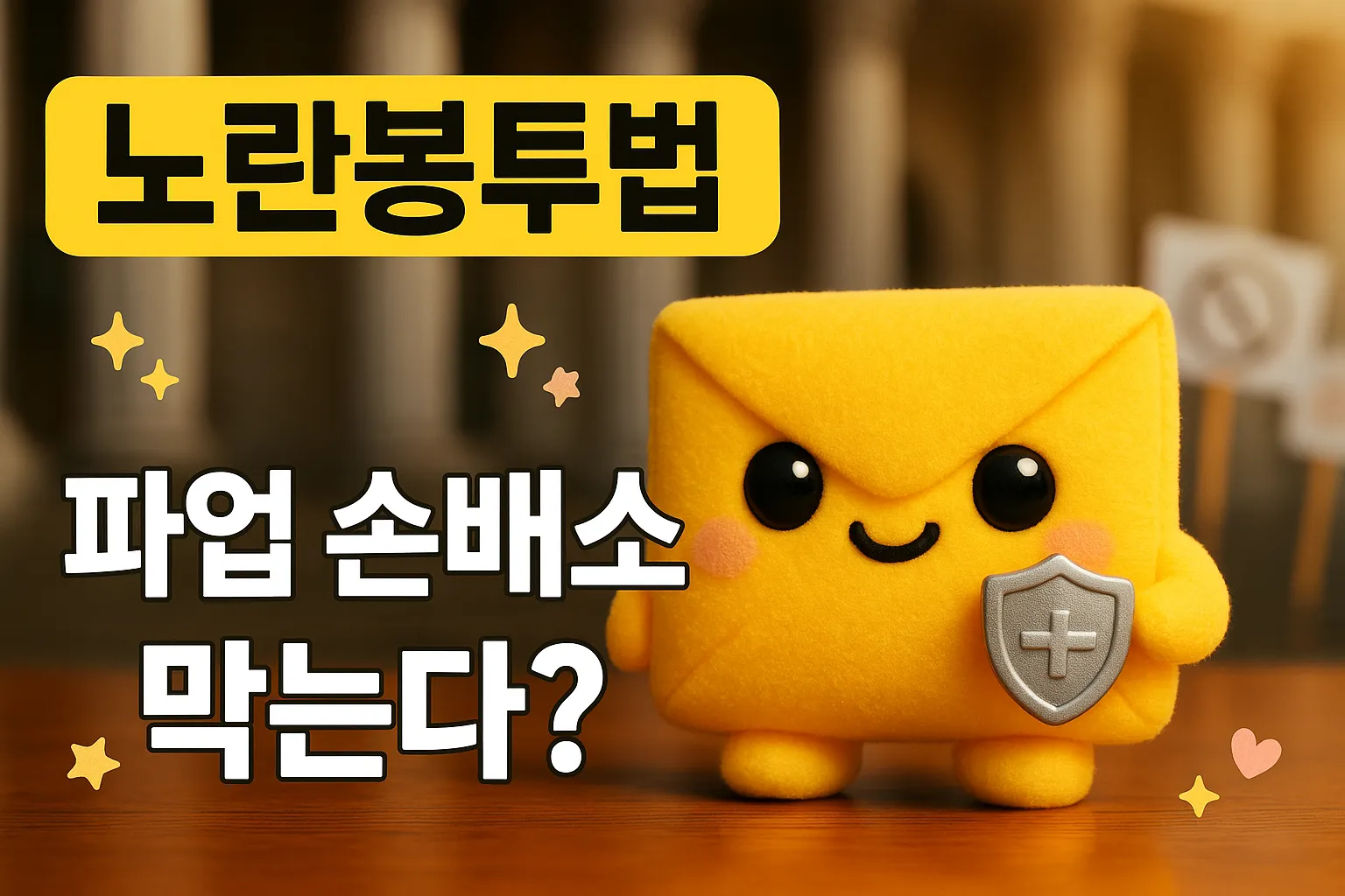 노란봉투법 파업 손배소 막는다? 2025 핵심정리