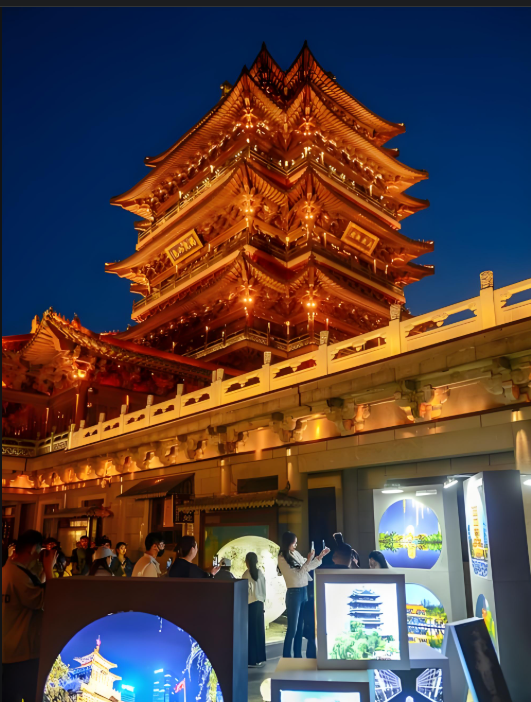 신장가을 여행지 야경