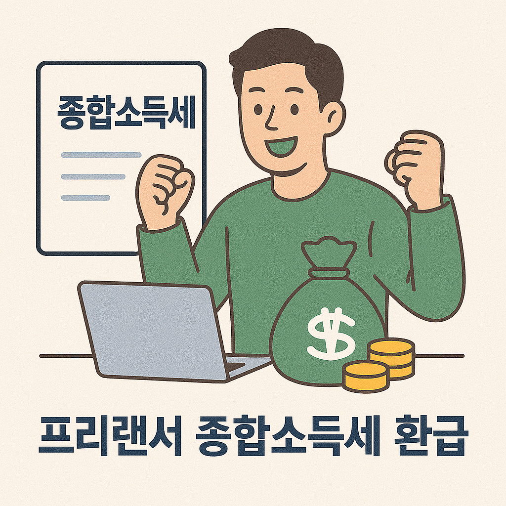프리랜서 종합소득세 신고&amp;#44;환급&amp;#44;증빙서류