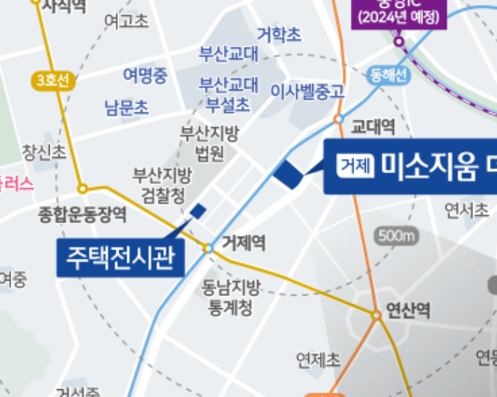 거제-미소지움-더퍼스트-입지