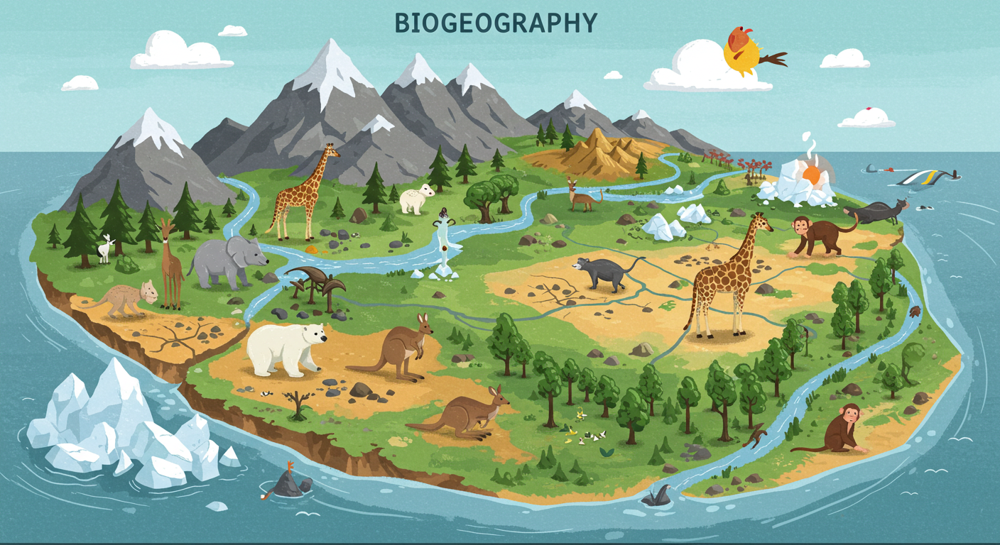 생태지리학이란? 지구 생물 분포의 미스터리를 풀어드립니다
