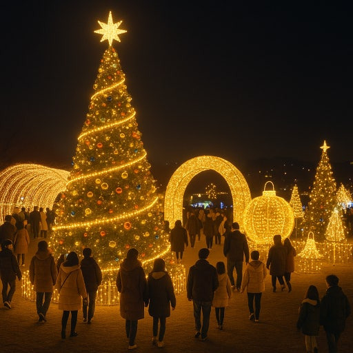 겨울밤을 밝히는 전국 '빛 축제' BEST 4
