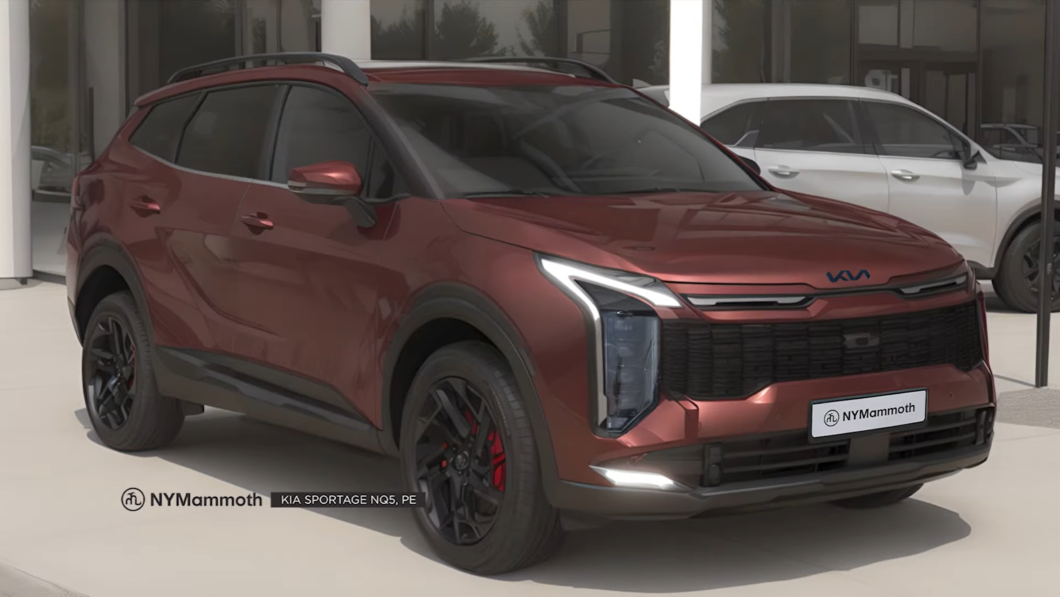 기아 스포티지 페이스리프트 예상도