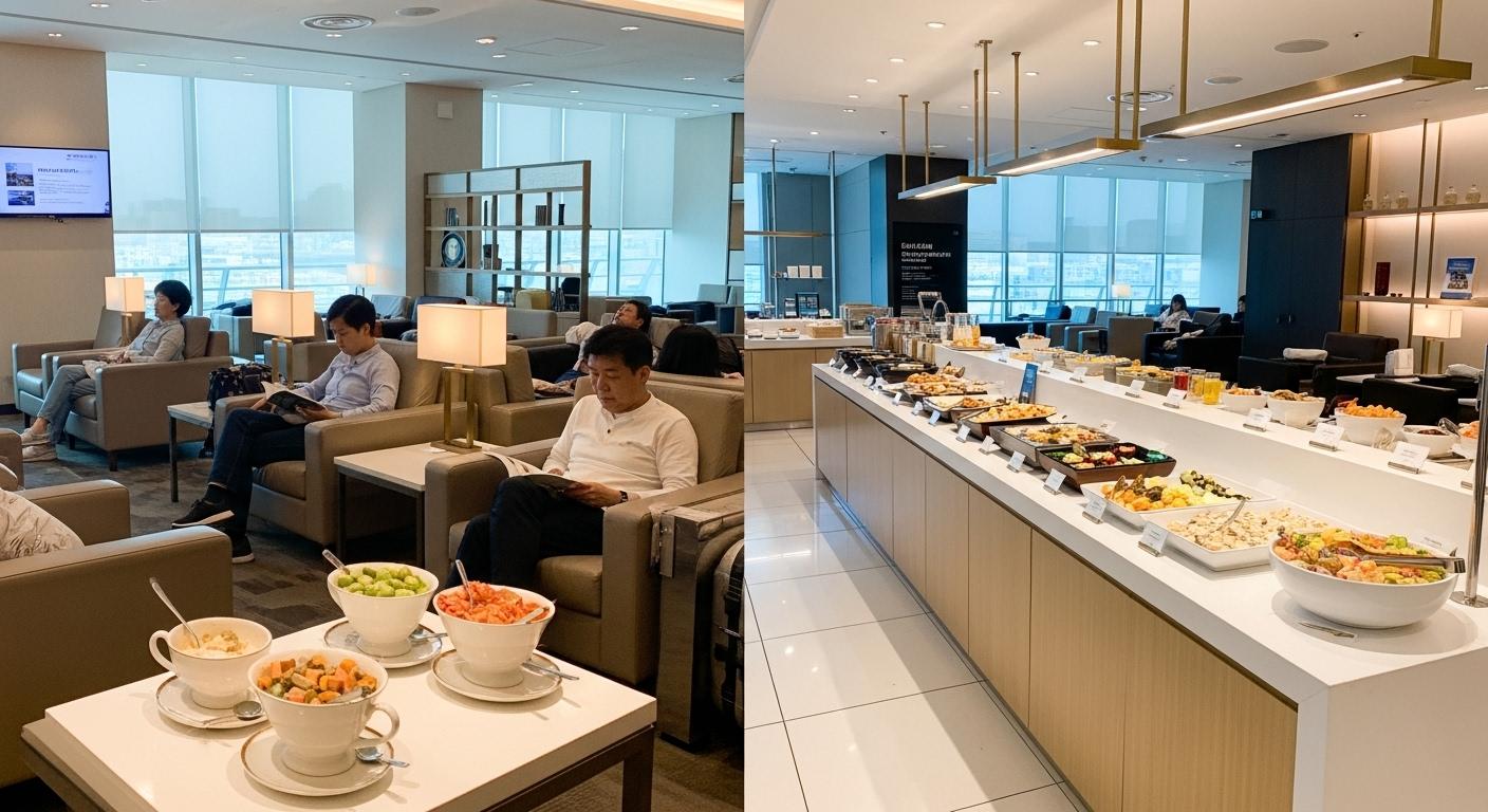 김포공항 대한항공 라운지