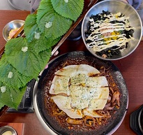 주먹밥-쭈꾸미-깻잎쌈