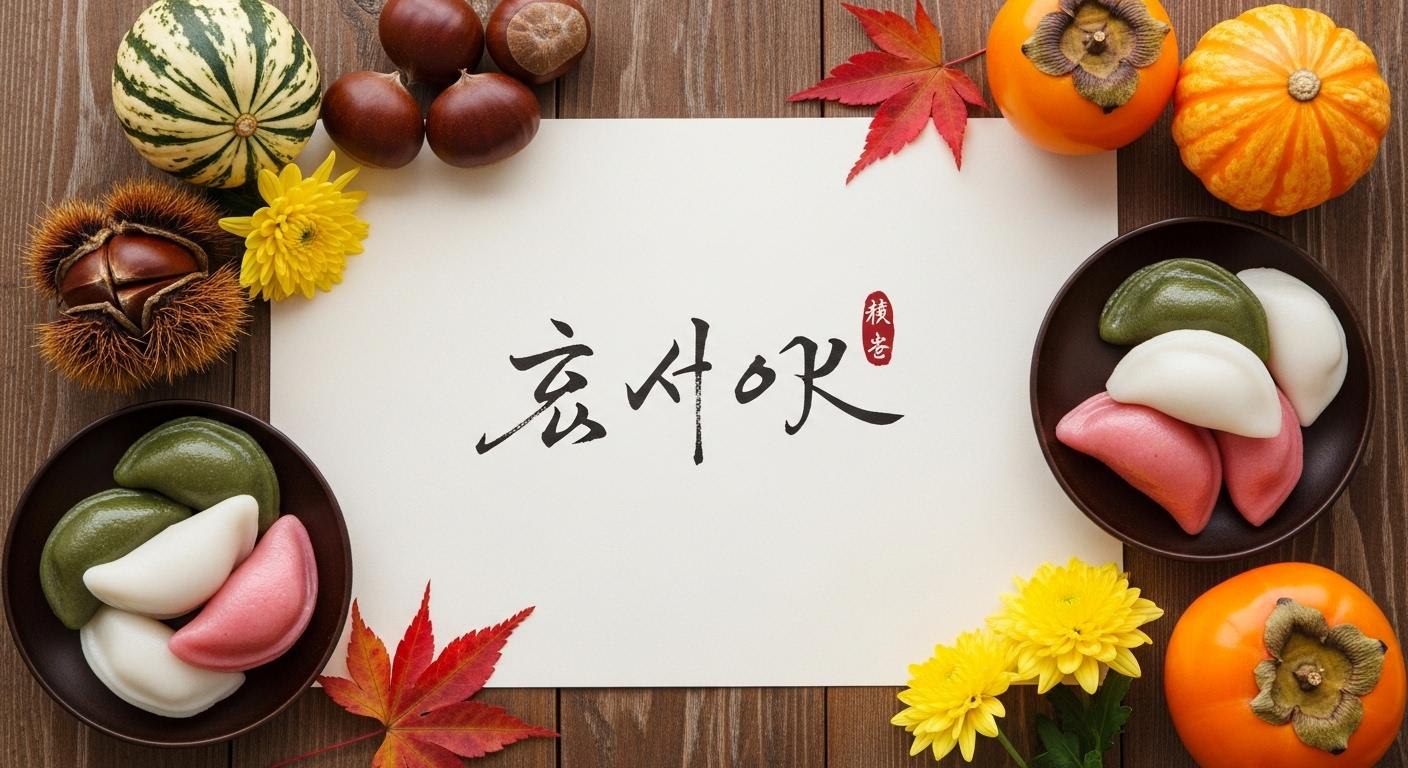 추석 명절 현수막 문구