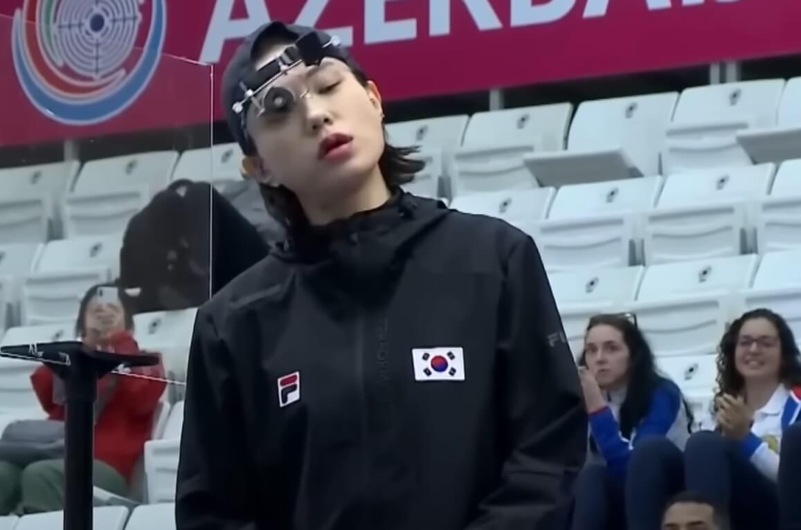 파리올림픽 여자 사격 김예지 선수 사격영상3