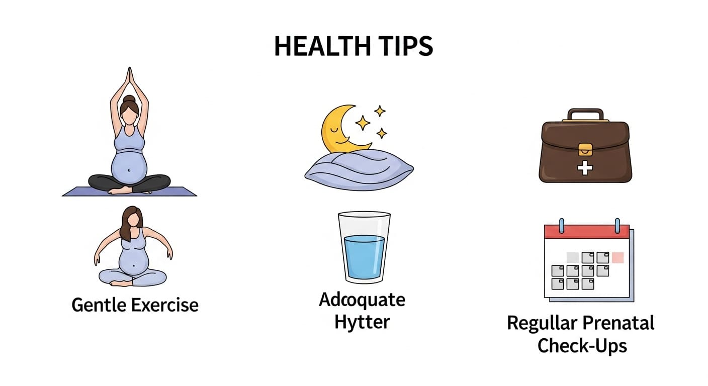 임산부 건강관리와 실천팁
