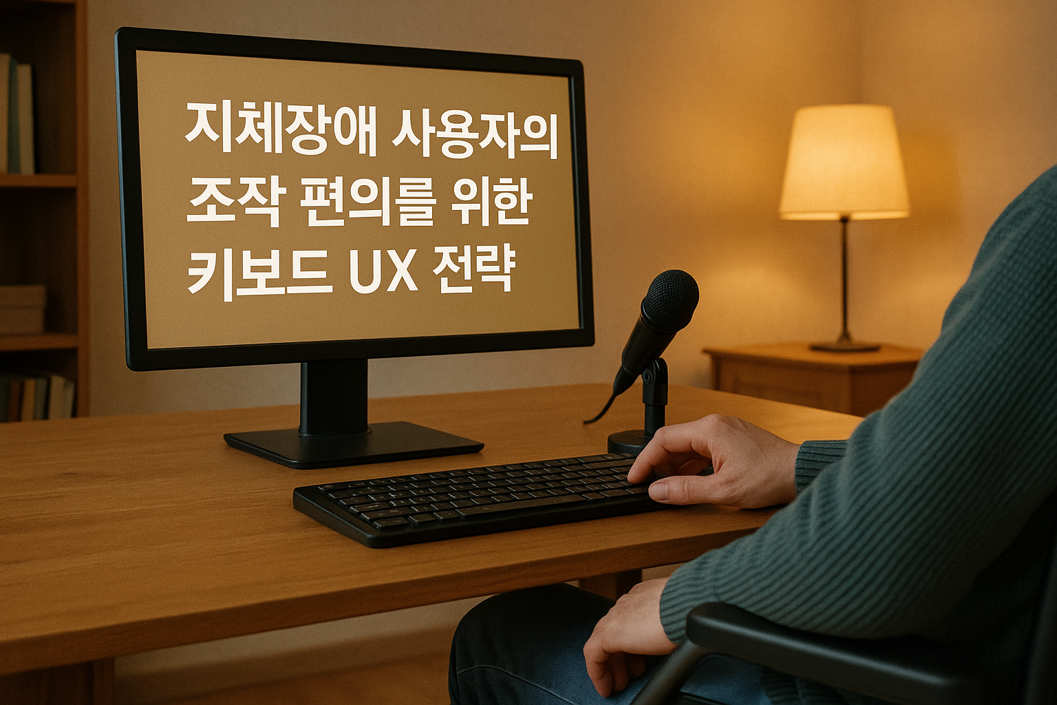 지체장애 사용자의 조작 편의를 위한 키보드 UX 전략