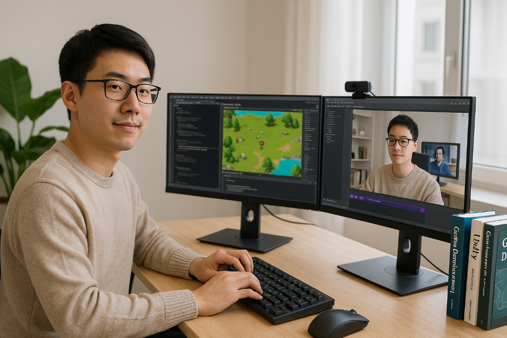 게임 개발 부업으로 경제적 자유를 이룬 프로그래머