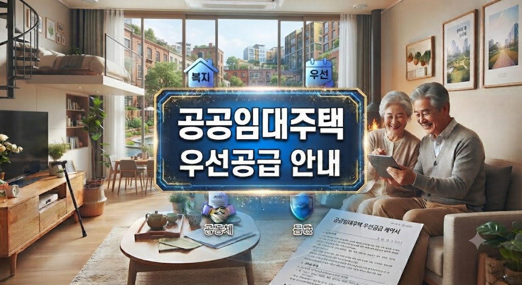 저소득 고령자 부부가 통합공공임대주택에 입주한 모습