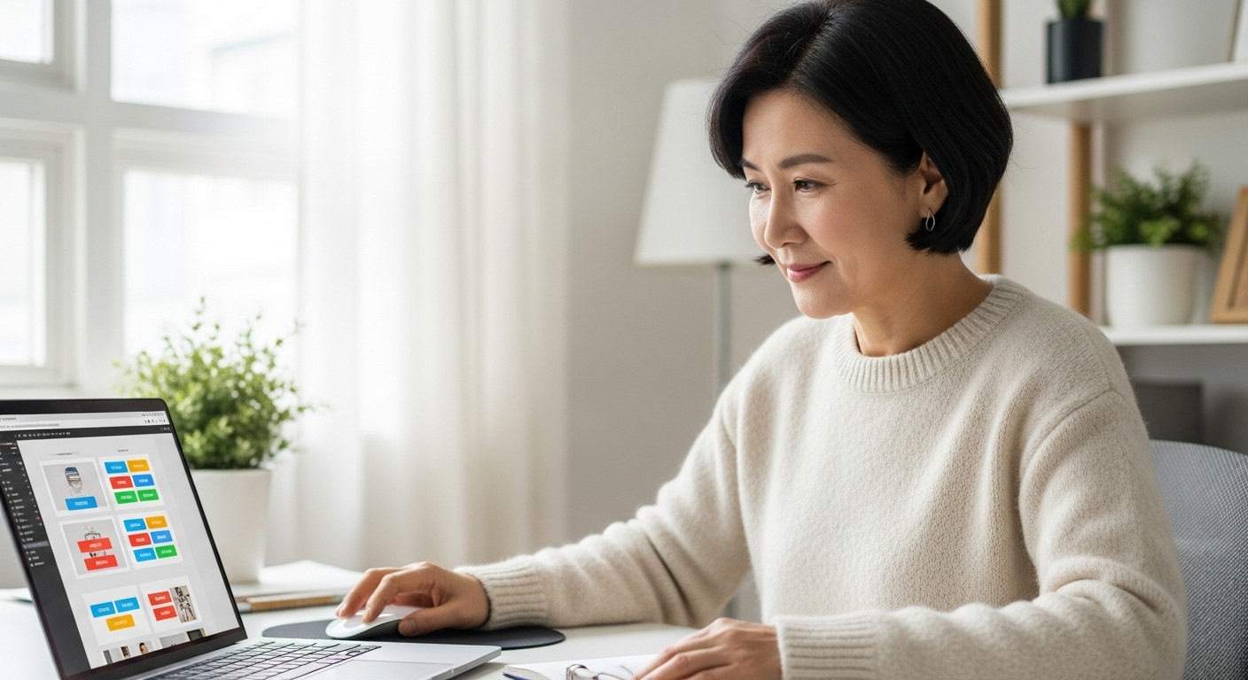 CTA 배치 설계 장면