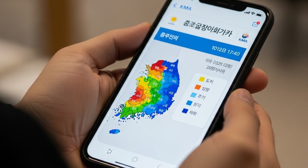 첫서리 시기