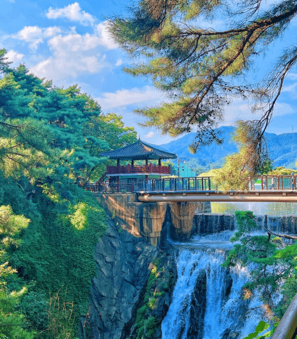 의림지-용추폭포