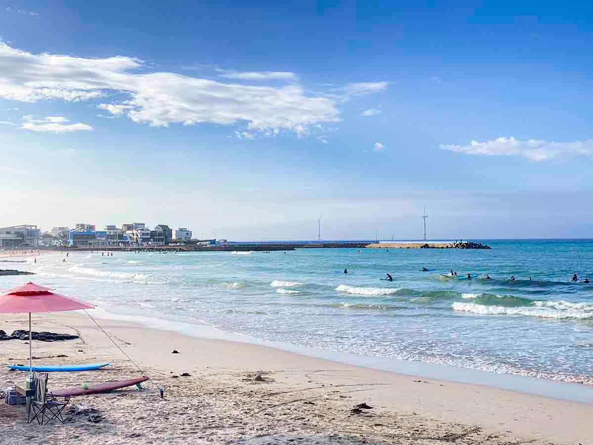 제주도 월정리 해변