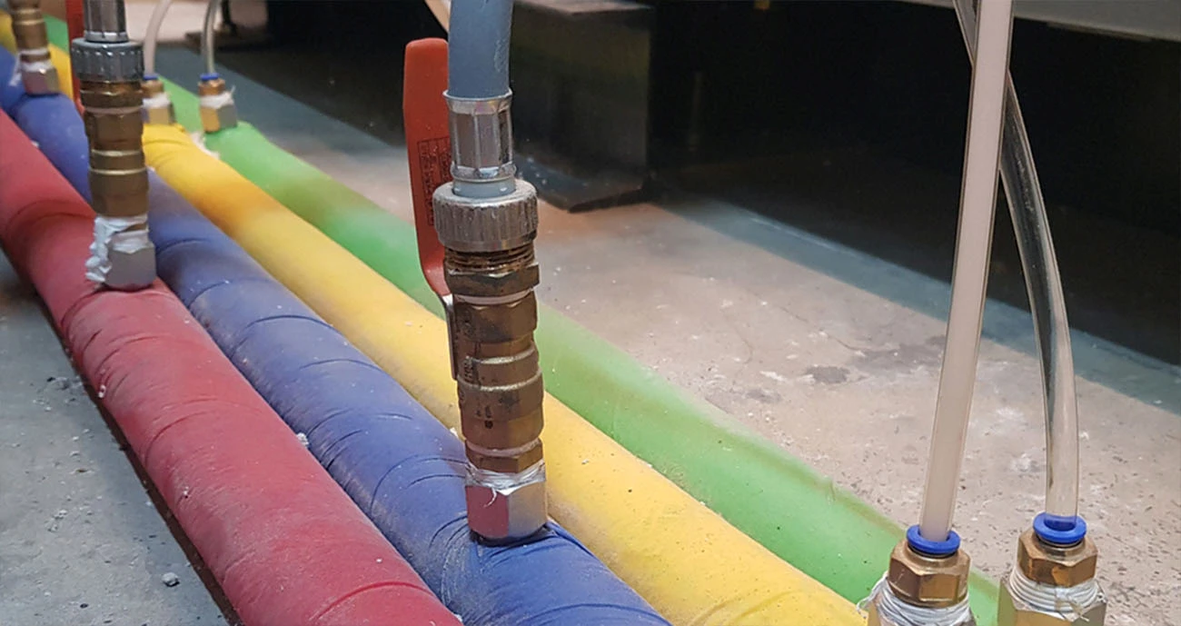 세탁기 급수 배관