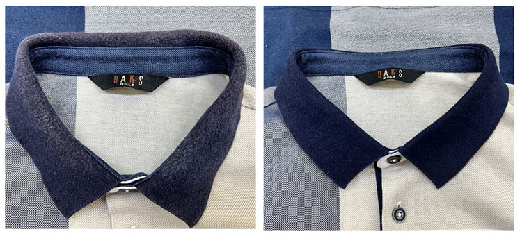 수선 전, 수선 후 사진