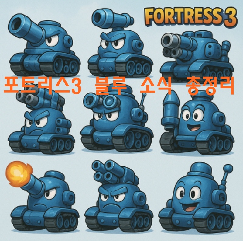 포트리스3 블루 소식 총정리