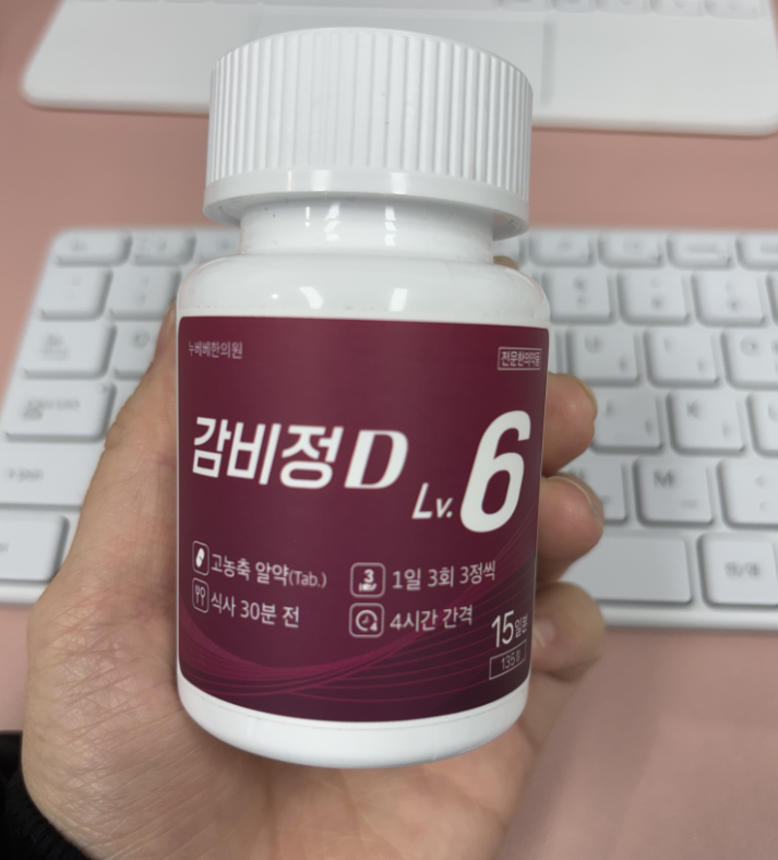 감비정D 내돈내산 후기