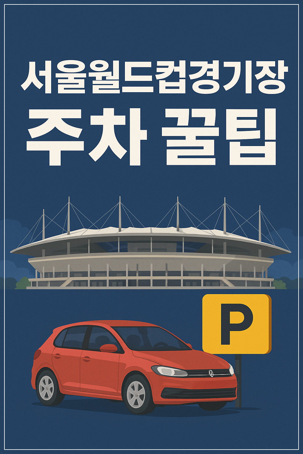 서울월드컵경기장 주차장 이용방법