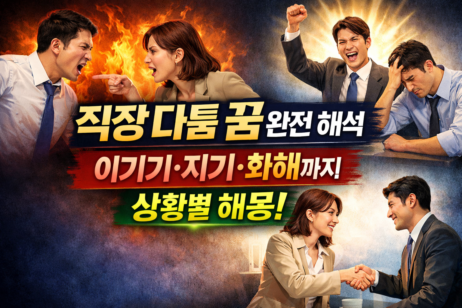 직장 다툼 꿈
