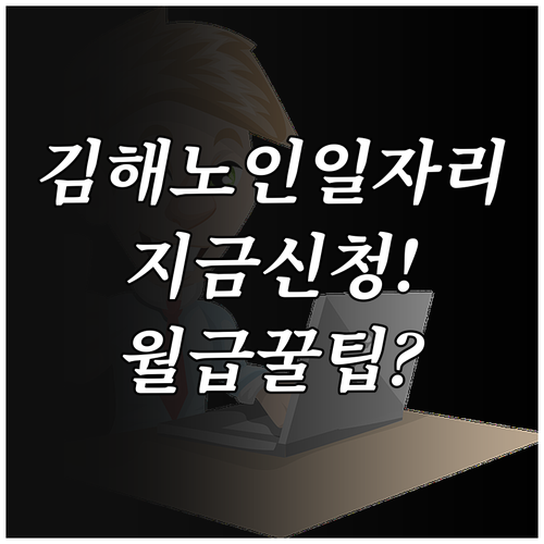 김해시 시니어클럽 노인 일자리 종류와..