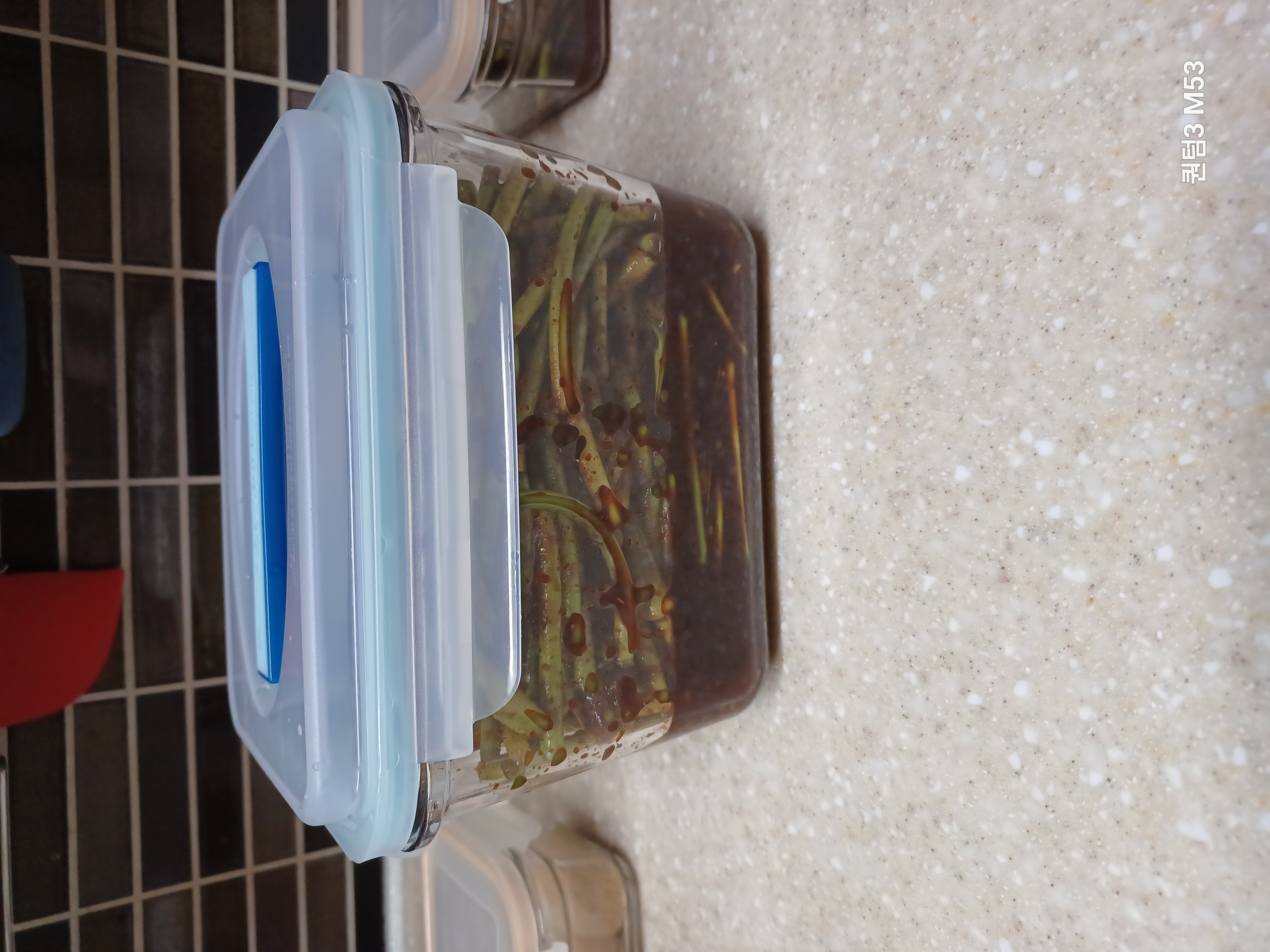 마늘쫑 숙성방법