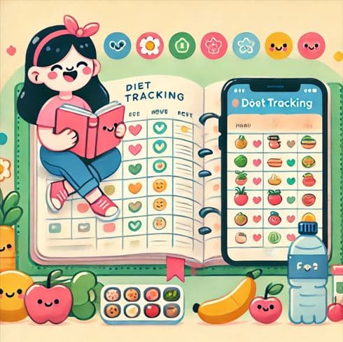 개인 맞춤형 다이어트를 위한 식단 기록법