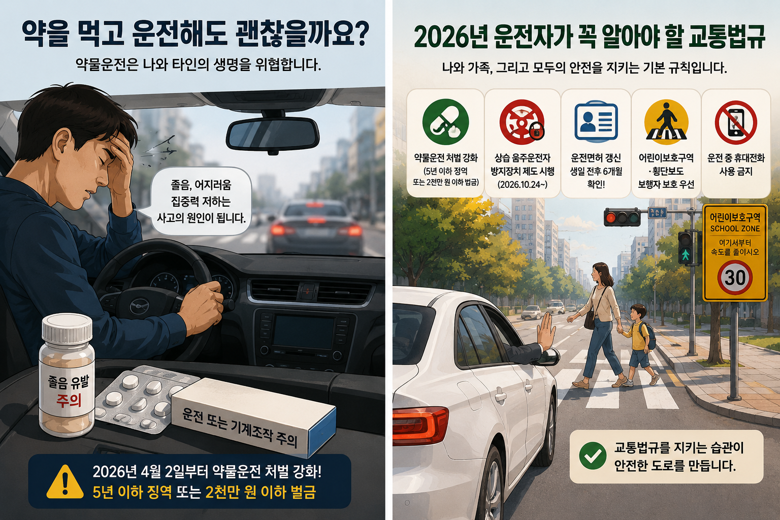 2026년 운전자 법규