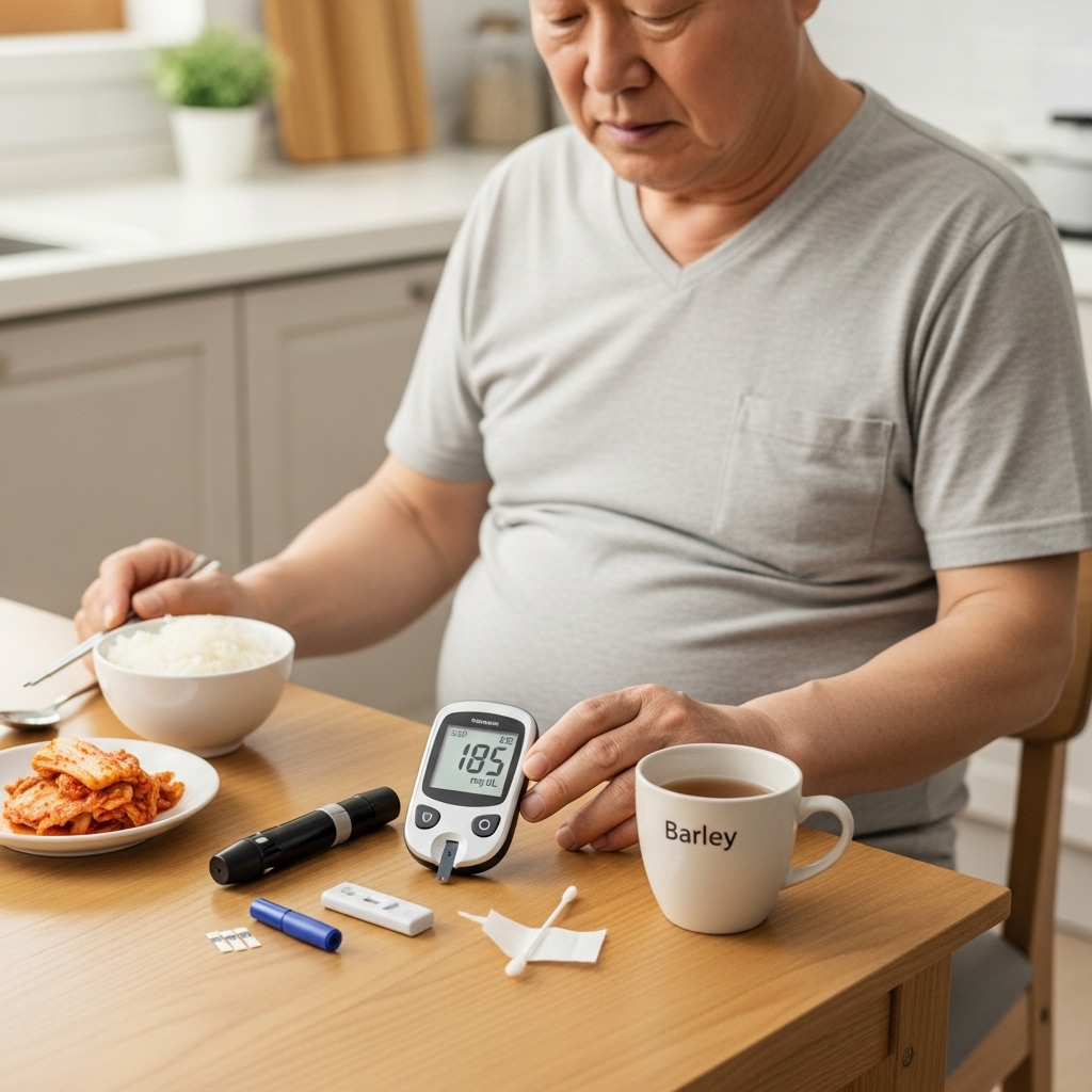 뱃살만 빼도 혈당이 내려간다