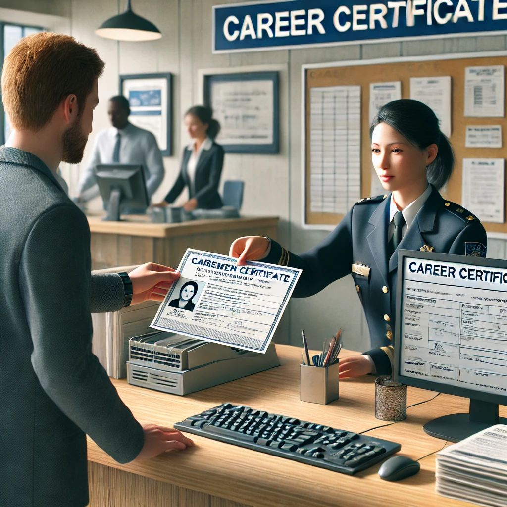 경력증명서 발급 방법 관련 사진
