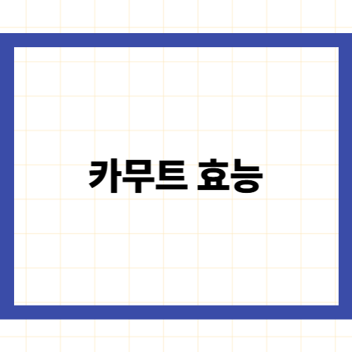 카무트 효능