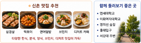 맛집 추천, 함께 둘러보기 좋은 곳