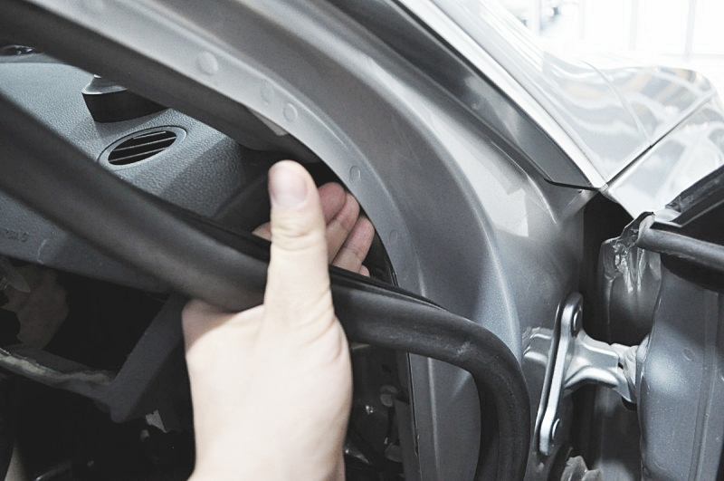 침수차 고무몰딩