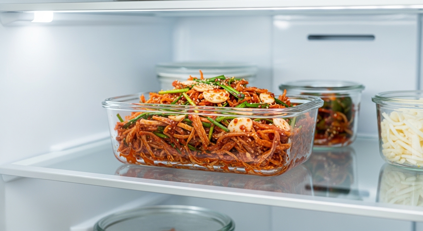 황태채 무침 만드는 법