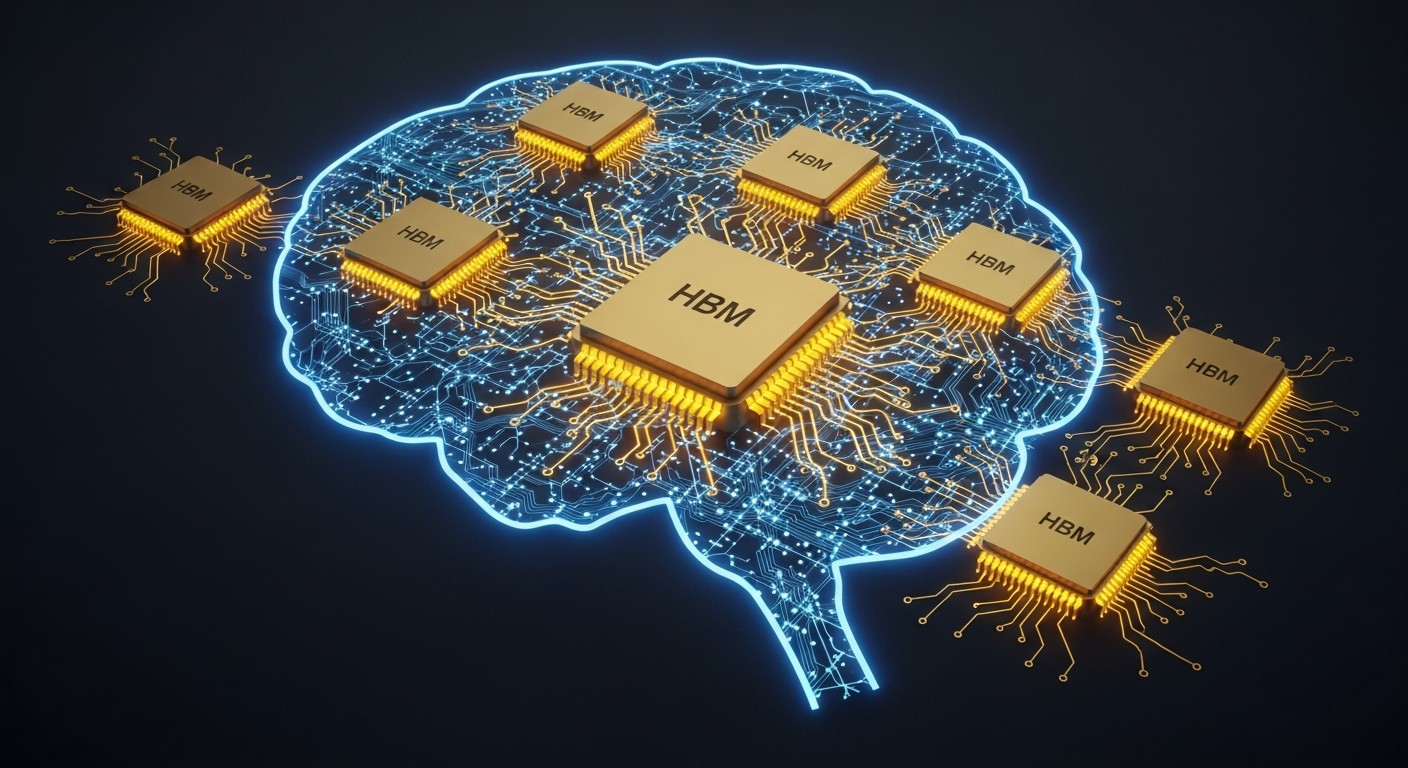 생성형 AI의 핵심 부품인 HBM 반도체 수요 급증